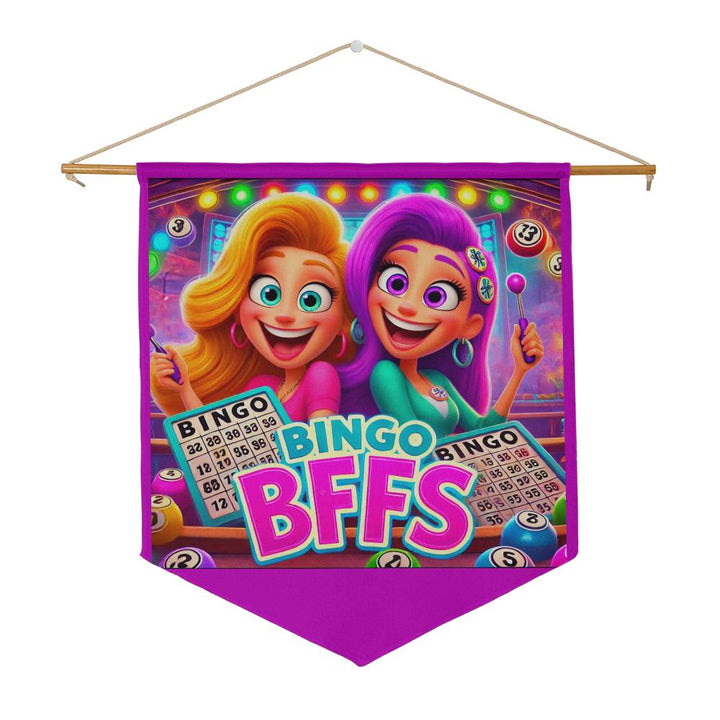 Bingo BFFS 1 Wall Pennant – Gift for Her
