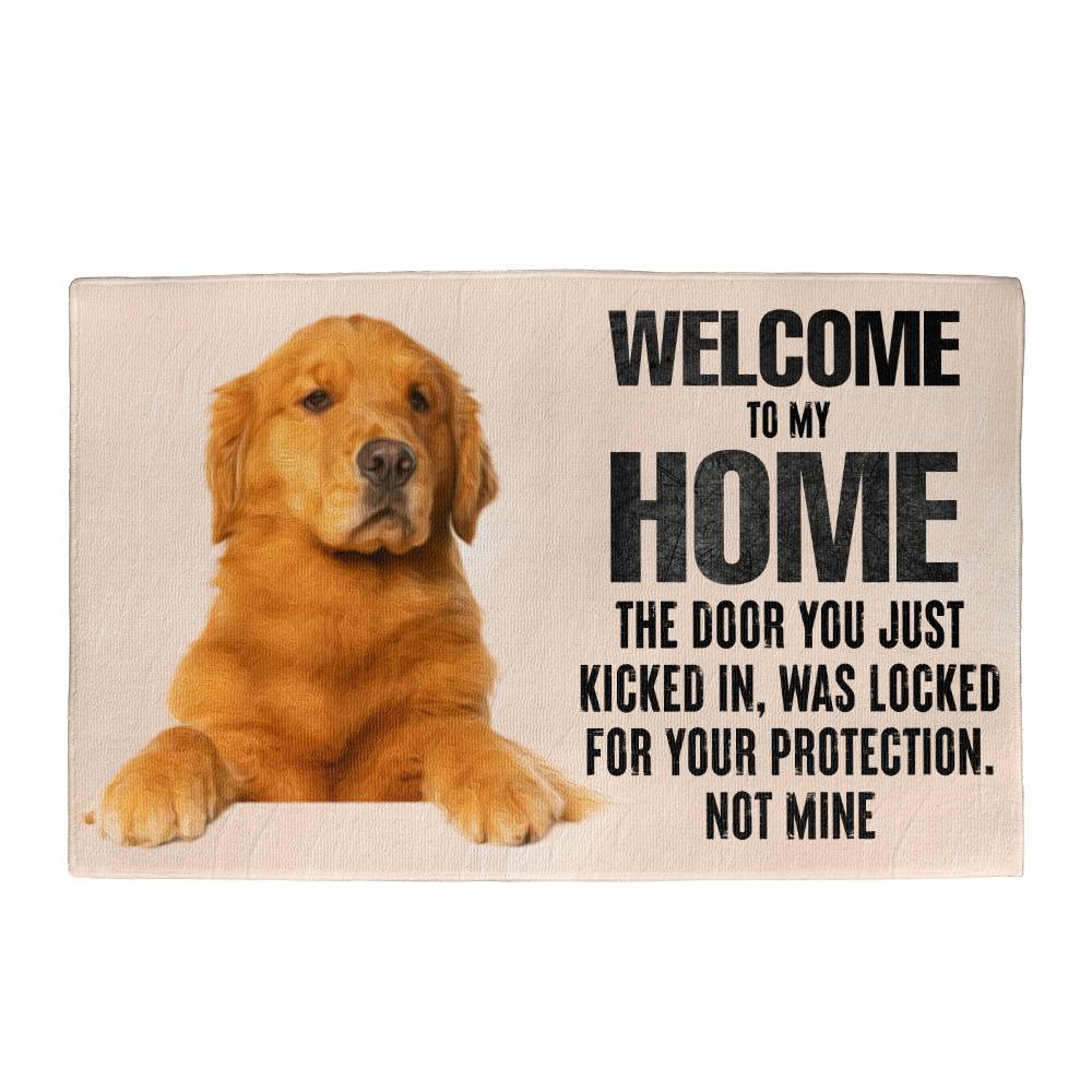 Welcome To My Home - Welcome Mat - Gift for Her - Gift for Him