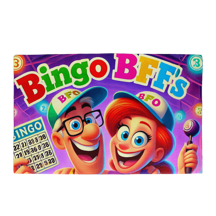 Bingo BFFS Welcome Mat – Gift for Her - Gift for Him