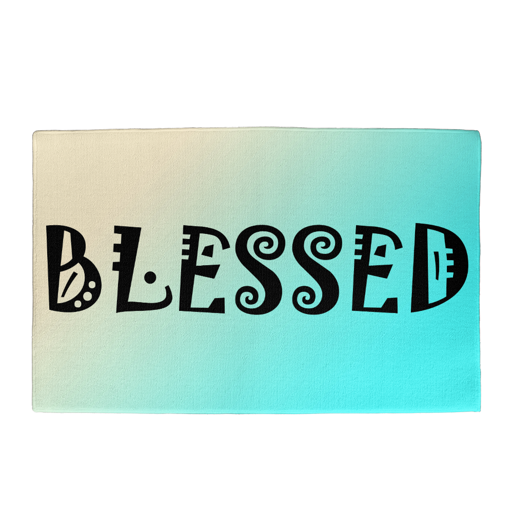 Blessed - Welcome Mat - Gift for Her - Gift for Him
