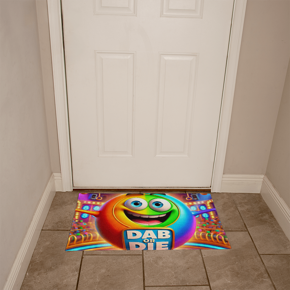 Dab Or Die 2 - Welcome Mat - Gift for Her - Gift for Him