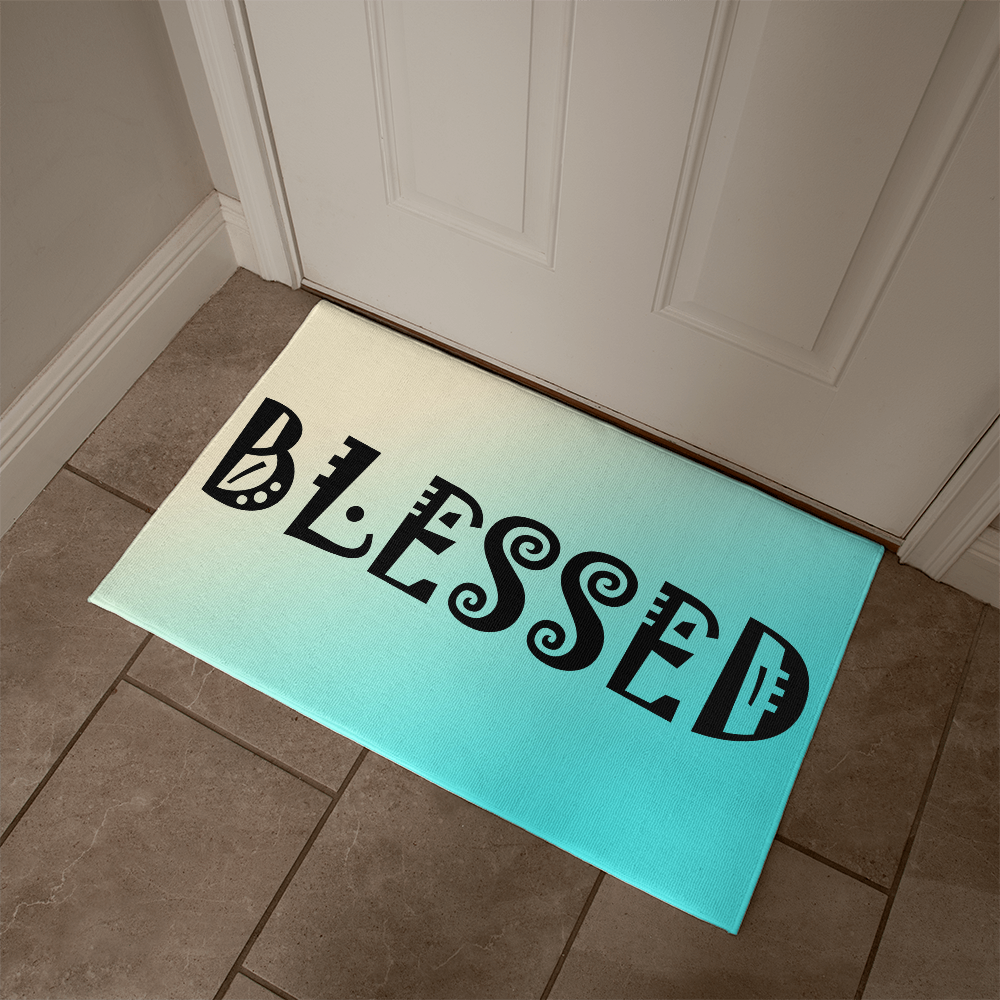 Blessed - Welcome Mat - Gift for Her - Gift for Him