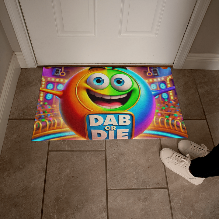 Dab Or Die Welcome Mat – Gift for Her - Gift for Him