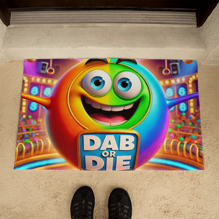 Dab Or Die Welcome Mat – Gift for Her - Gift for Him