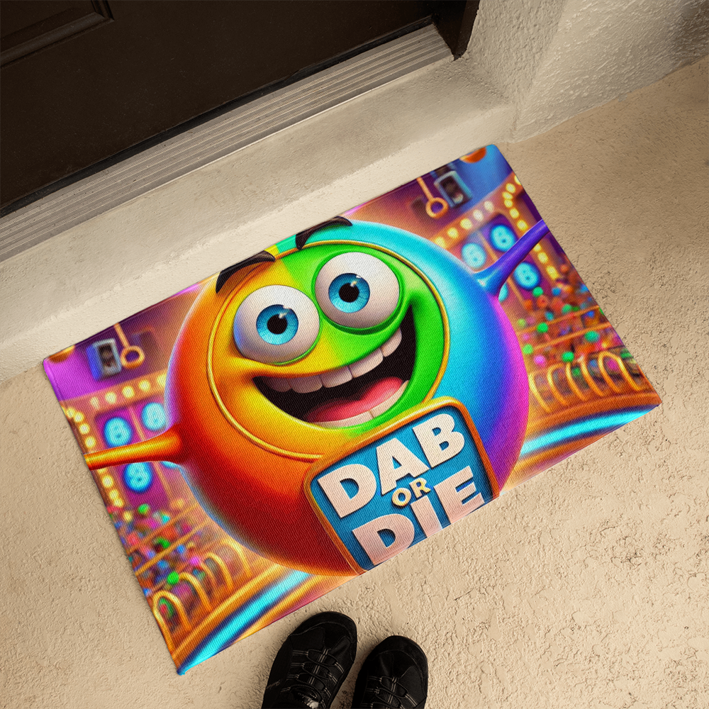 Dab Or Die Welcome Mat – Gift for Her - Gift for Him