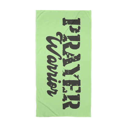 Prayer Warrior - Bath Towel - Gift for Her - Gift for Him