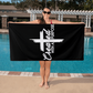 Created With A Purpose Bath Towel – Gift for Her - Gift for Him