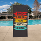 Bingo. Caller. Man. Myth. Legend. - Bath Towel - Gift for Him