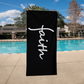 Faith (White) - Bath Towel - Gift for Her - Gift for Him