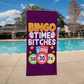 Bingo Time Bitches - Bath Towel - Gift for Her