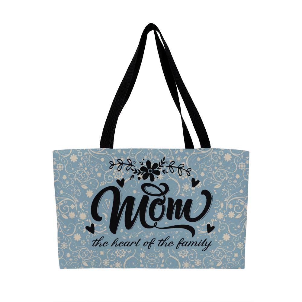 Mom The Heart Of The Family - Weekender Tote - Gift for Her