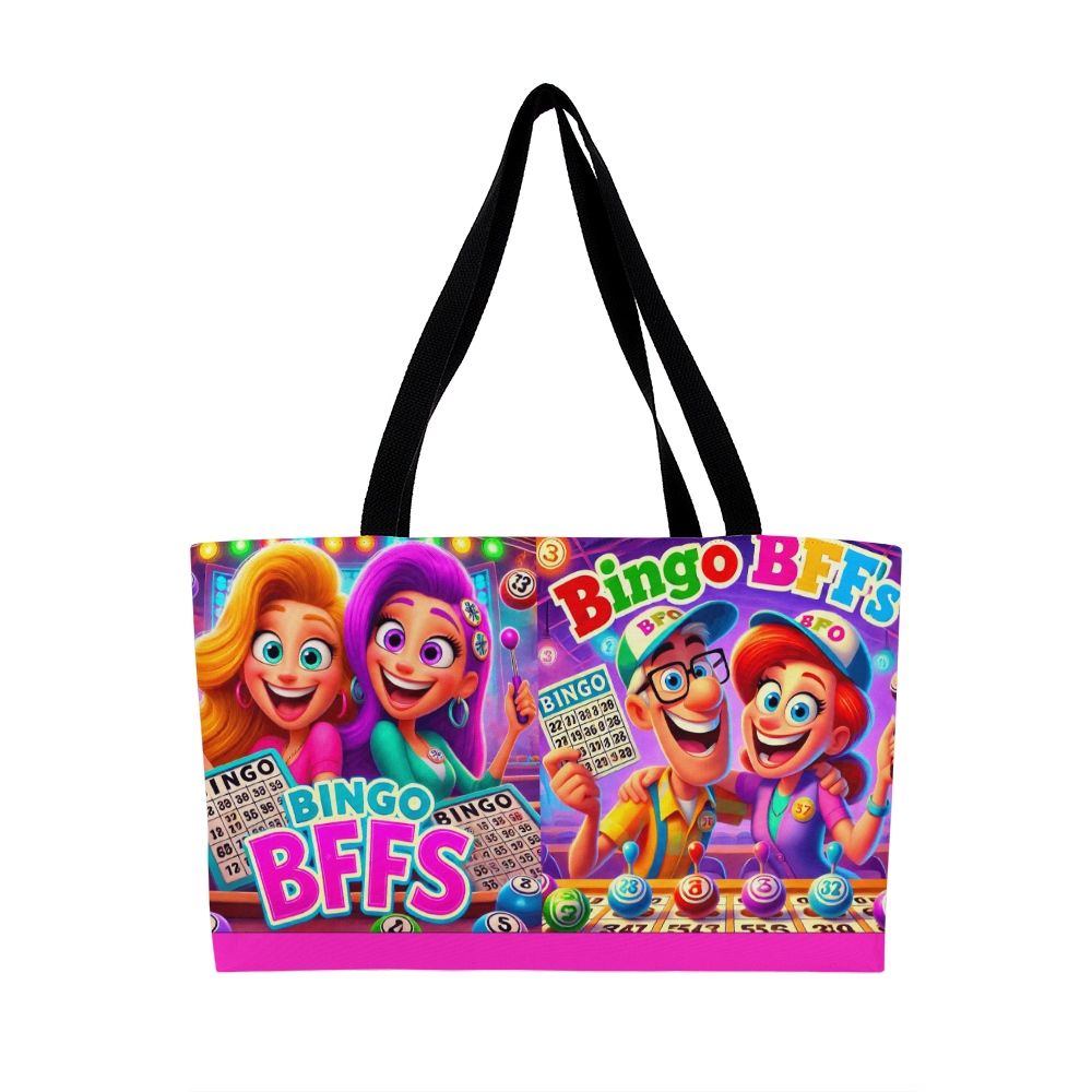 Bingo BFFS Weekender Tote – Gift for Her - Gift for Him