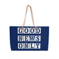 Good News Only - Weekender Tote Bag - Gift for Her - Gift for Him