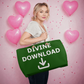 Divine Download - Weekender Tote Bag - Gift for Her - Gift for Him