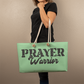 Prayer Warrior - Weekender Tote Bag - Gift for Her - Gift for Him