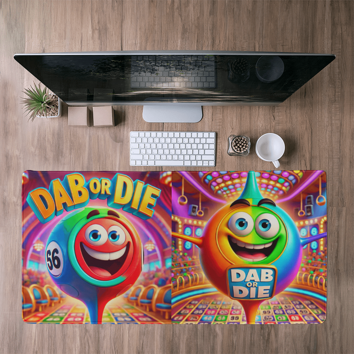 Dab Or Die Desk Mat – Gift for Her - Gift for Him