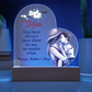 To My Mom, You Have Always Been There For Me - Happy Mother's Day! - Acrylic Heart & Sweetest Devotion Flower Bouquet - Gift for Mom