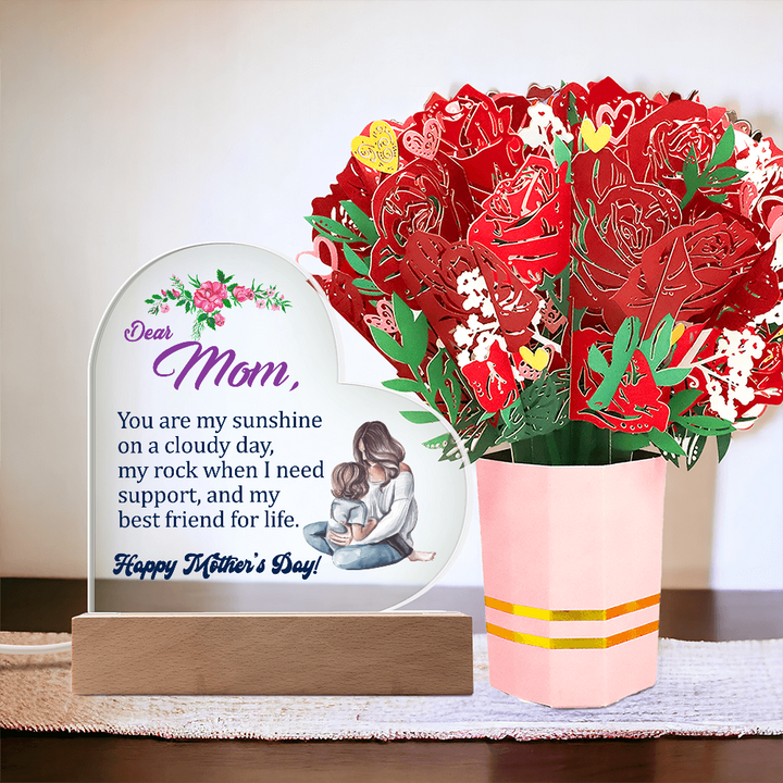 Dear Mom, You Are My Sunshine On A Cloudy Day - Happy Mother&