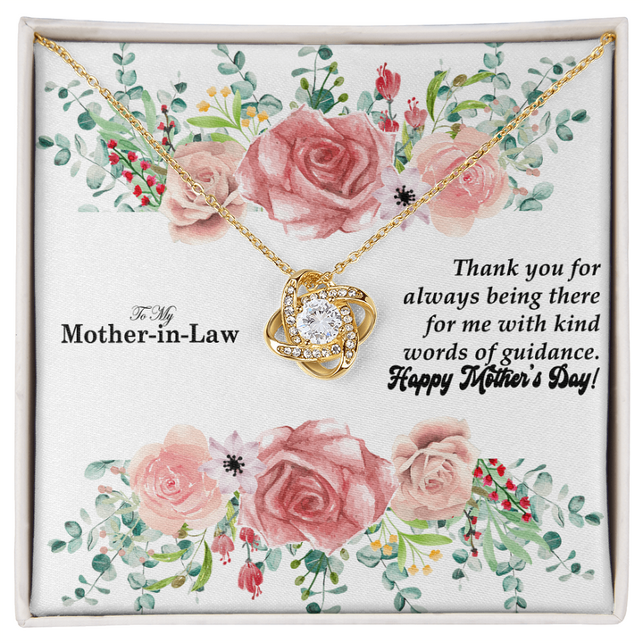 To My Mother-In-Law, Thank You For Always Being There - Happy Mother&