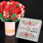 To My Mother-In-Law, Thank You For Always Being There - Happy Mother's Day - Love Knot Necklace & Sweetest Devotion Flower Bouquet - Gift for Mom