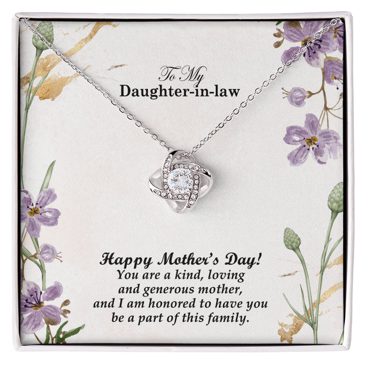 To My Daughter-in-law, Happy Mother&