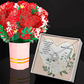 To My Mother-In-Law, To The Amazing Woman Who Brought So Much Warmth Into Our Lives - Happy Mother's Day - Love Knot Necklace & Sweetest Devotion Flower Bouquet - Gift for Mom