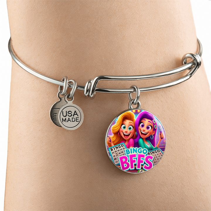 Bingo BFFS 1 – Luxury Circle Bangle – Gift for Her