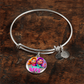 Bingo BFFS 1 - Non-Message Card Luxury Circle Bangle - Gift for Her