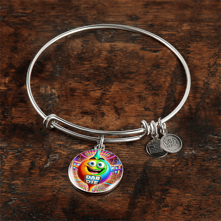 Dab Or Die 2 – Luxury Circle Bangle – Gift for Her