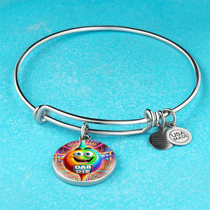 Dab Or Die 2 – Luxury Circle Bangle – Gift for Her