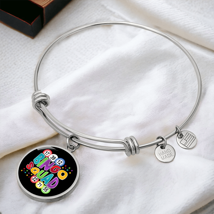 Bingo Squad Bangle Bracelet – Gift for Her - Gift for Him