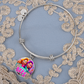 Bingo BFFS 1 - Non-Message Card Luxury Circle Bangle - Gift for Her