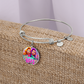 Bingo BFFS 1 - Non-Message Card Luxury Circle Bangle - Gift for Her