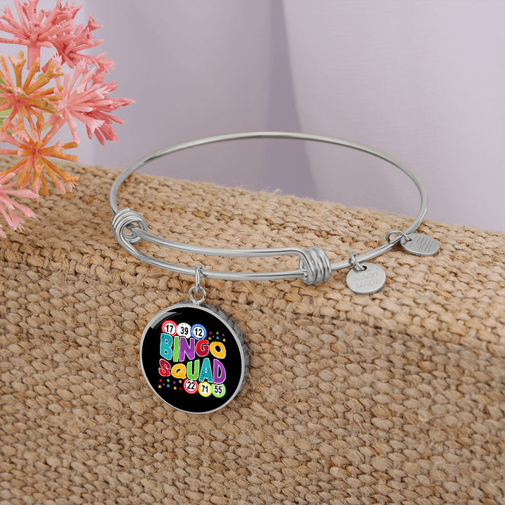 Bingo Squad Bangle Bracelet – Gift for Her - Gift for Him