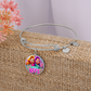 Bingo BFFS 1 - Non-Message Card Luxury Circle Bangle - Gift for Her