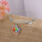 Dab Or Die 2 - Non-Message Card Luxury Circle Bangle - Gift for Her