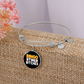 Bingo Time Bitches - Non-Message Card Luxury Circle Bangle - Gift for Her