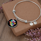 Bingo Squad - Non-Message Card Luxury Circle Bangle - Gift for Her - Gift for Him