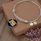 Bingo Time Bitches - Non-Message Card Luxury Circle Bangle - Gift for Her