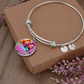 Bingo BFFS 1 - Non-Message Card Luxury Circle Bangle - Gift for Her