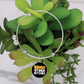Bingo Time Bitches - Non-Message Card Luxury Circle Bangle - Gift for Her