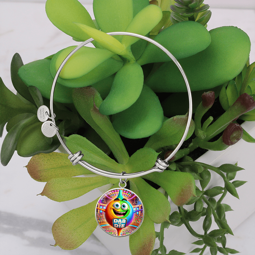 Dab Or Die 2 – Luxury Circle Bangle – Gift for Her