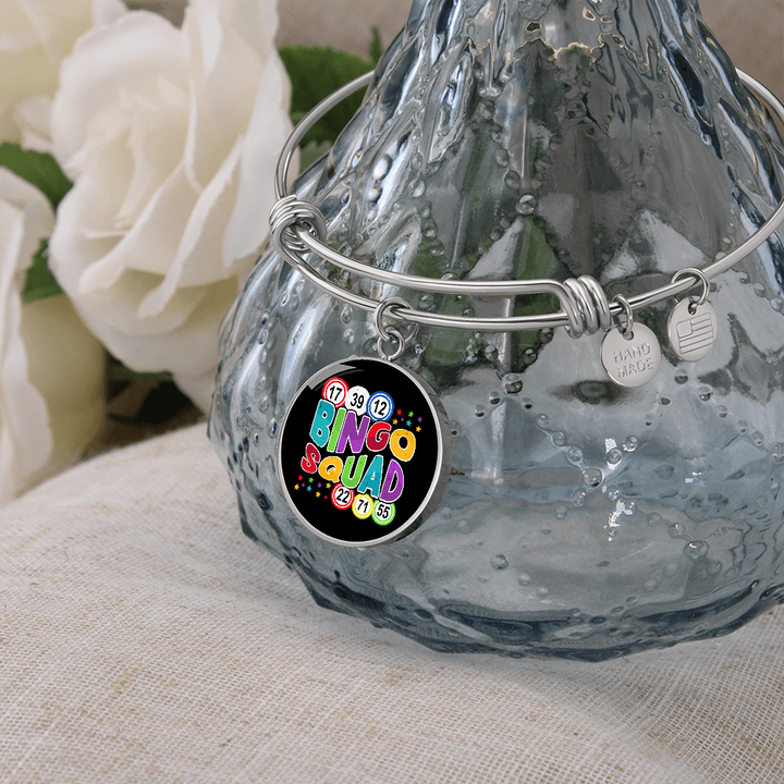 Bingo Squad Bangle Bracelet – Gift for Her - Gift for Him