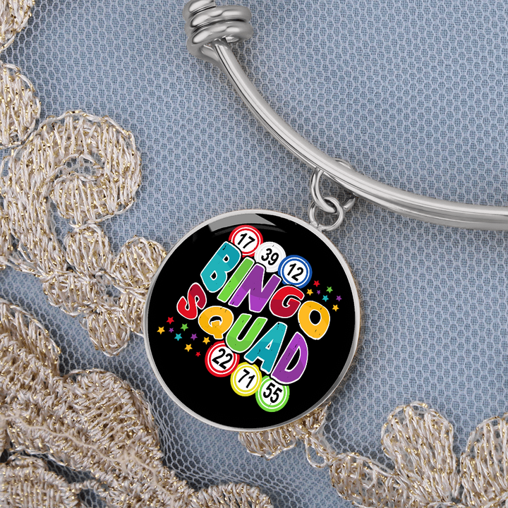Bingo Squad Bangle Bracelet – Gift for Her - Gift for Him