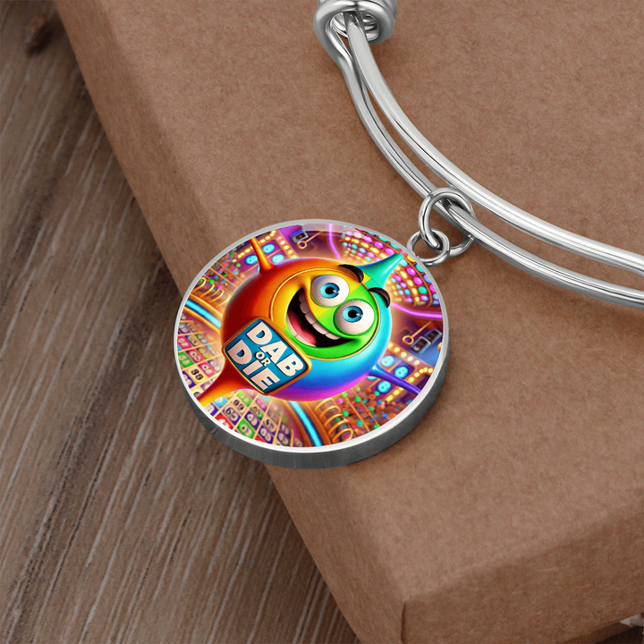 Dab Or Die 2 – Luxury Circle Bangle – Gift for Her