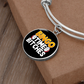 Bingo Time Bitches - Non-Message Card Luxury Circle Bangle - Gift for Her