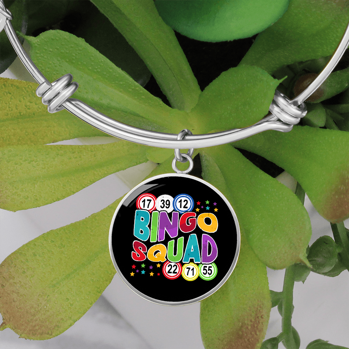 Bingo Squad Bangle Bracelet – Gift for Her - Gift for Him