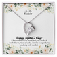 To My Sister, Happy Mother's Day! You're A Superhero And My Role Model - Forever Love Necklace & Sweetest Devotion Flower Bouquet - Gift for Mom