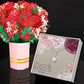 I Love You Not Only For What You Are - Alluring Beauty Necklace & Sweetest Devotion Flower Bouquet - Gift for Wife - Gift for Girlfriend