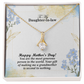 To My Daughter-in-law, Happy Mother's Day! You Are The Most Generous Person In The World - Alluring Beauty Necklace & Sweetest Devotion Flower Bouquet - Gift for Mom
